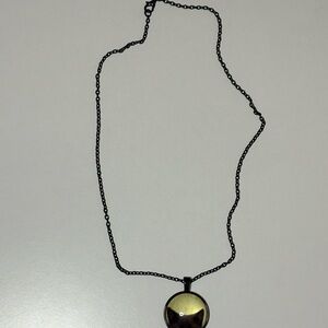 Black Cat Pendant Necklace